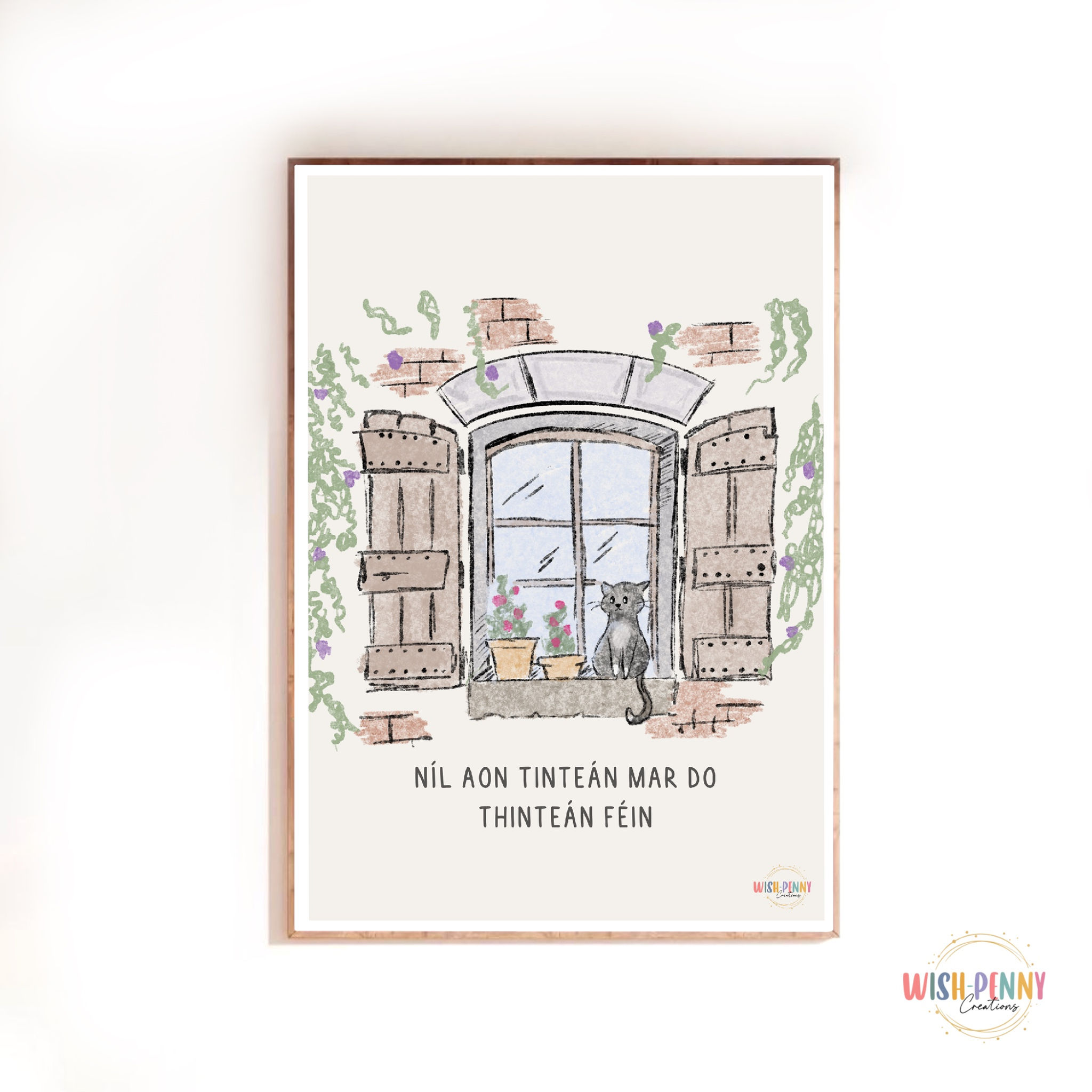 There’s no place like home (Gaeilge) Print