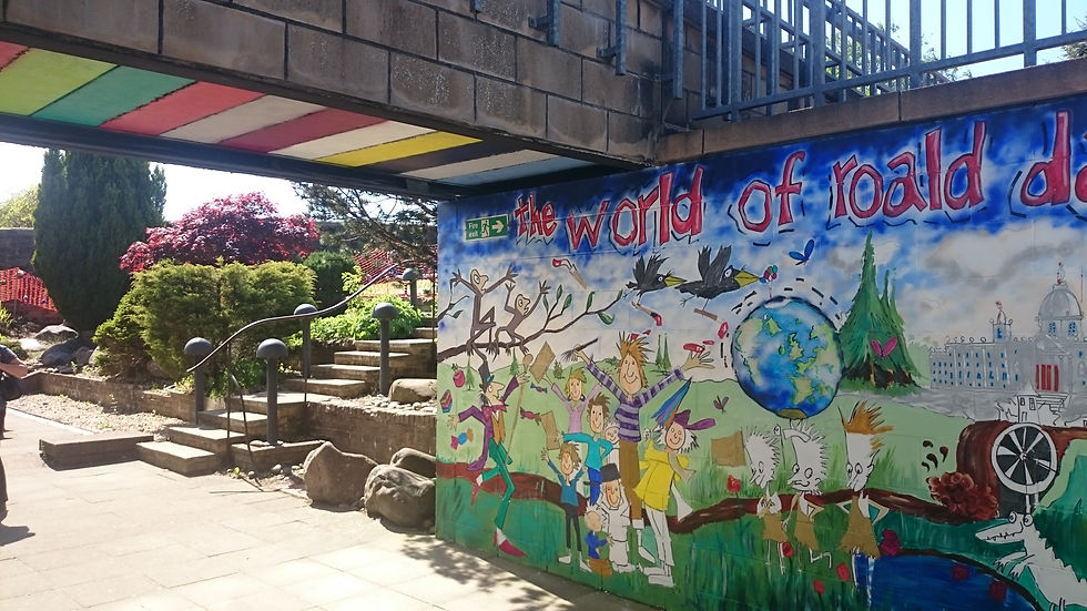 The World of Roald Dahl Mural