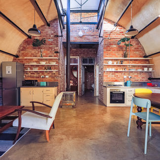 The Tunnel apartment, unusual holiday BnB unit