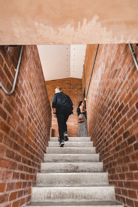 The Loft Apartment is on the 1st floor of the & Kin building, a renovated farm shed at The Old Mushroom Farm. Unique, stylish bed and breakfast holiday accommodation in the heart of the KZN Midlands.