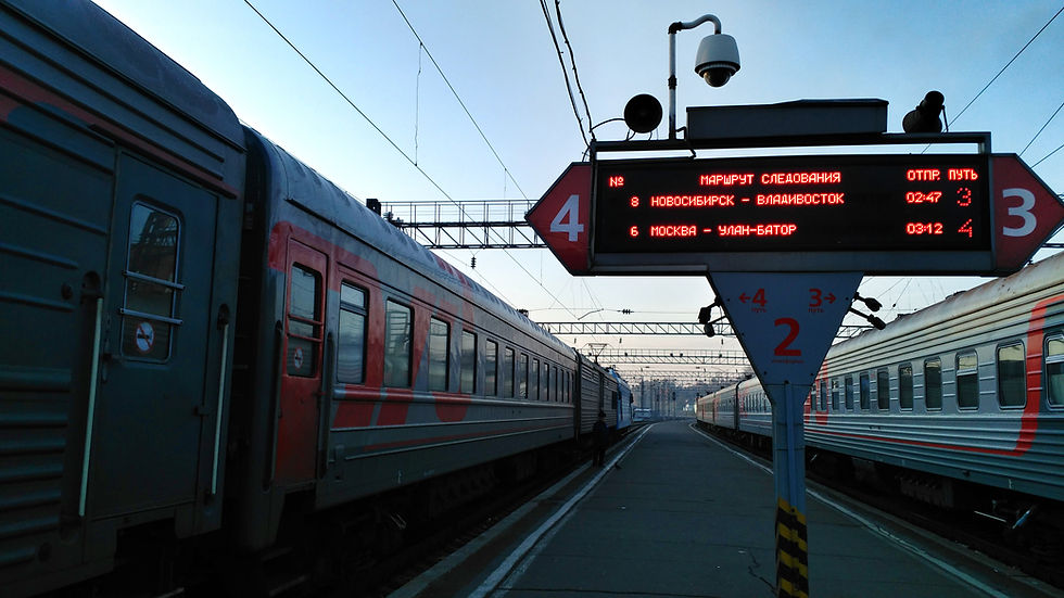 Vertrek naar Mongolië