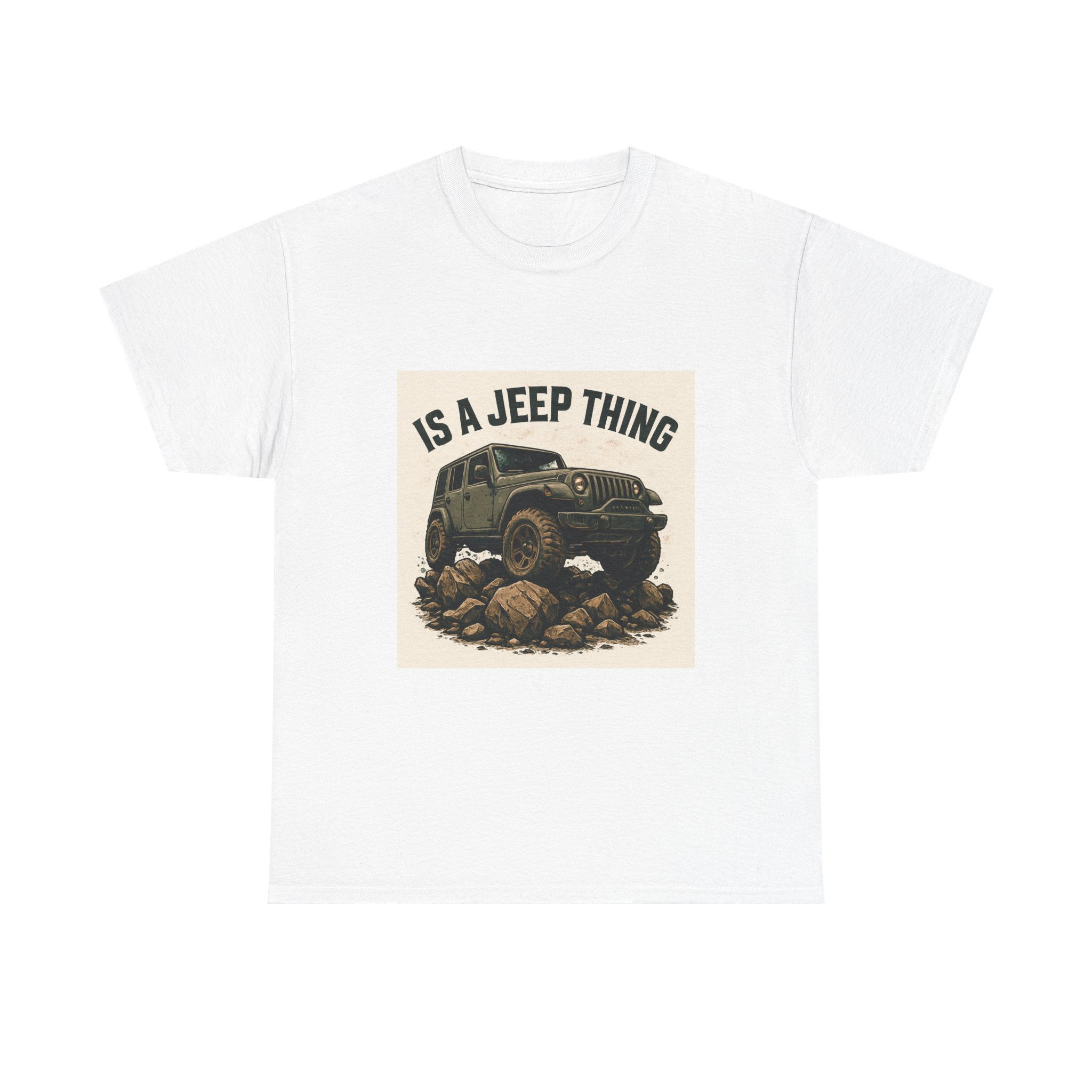 Jeep Off-Road Graphic Tee — "Is a Jeep Thing" Adventure T-Shirt