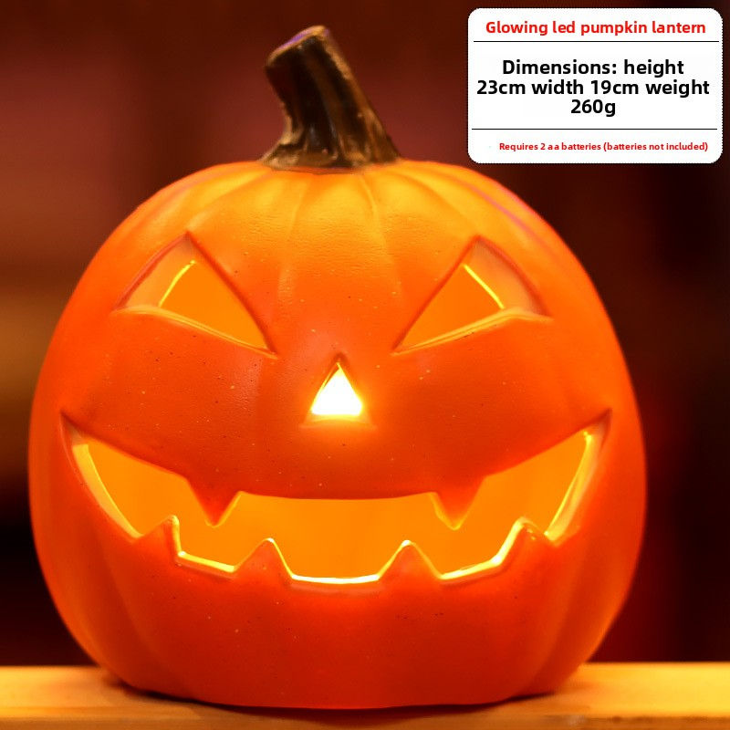 Thumbnail: Glowing Halloween Pumpkin Lantern for Decoration