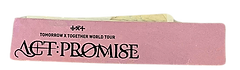 TXT concert ticket wristband