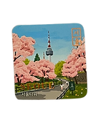 cherry blossom magnet