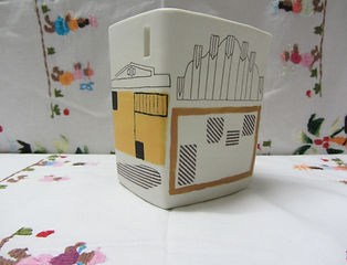 handbuilt porcelain Redcliffe vase