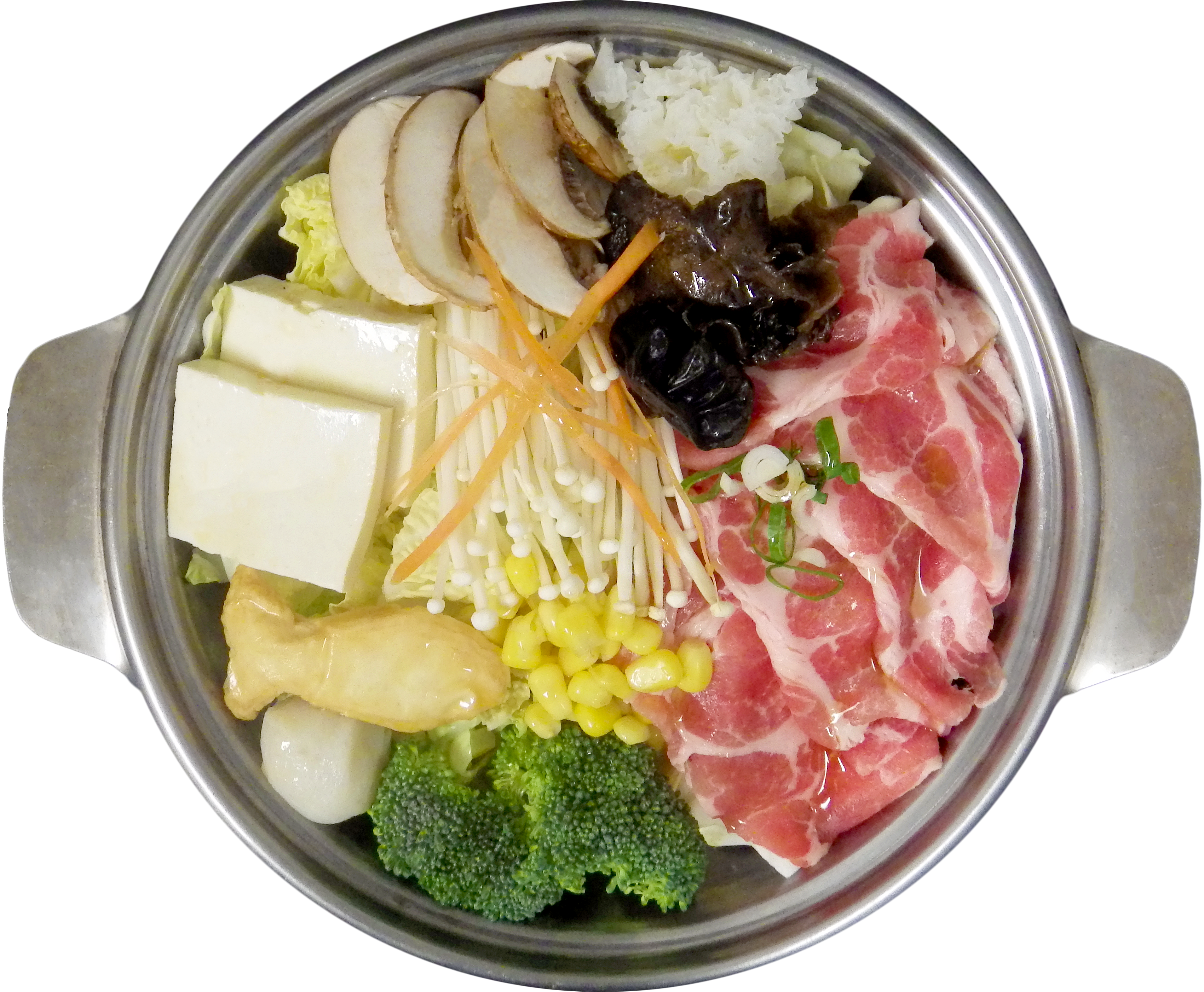 Arranged Food and Objects