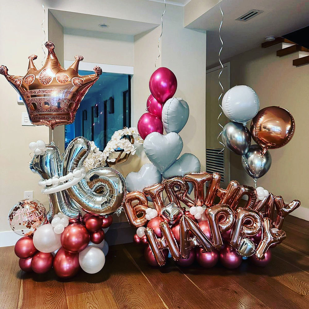 Happy 16th Balloon Bouquet — balloon delivery Miami FL