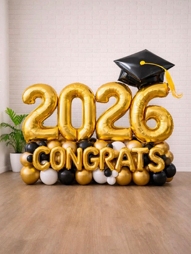 Graduate 2026 Graduation Balloons — balloon delivery in Miami, FL