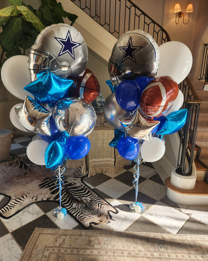 Cowboy Texas Combo Balloon Bouquet — balloon delivery in Miami, FL