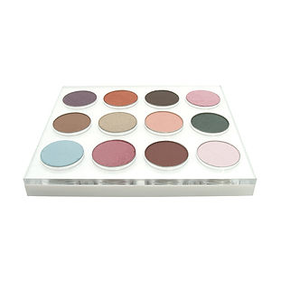 Tiny Template: 12 Pressed Eyeshadow Pans