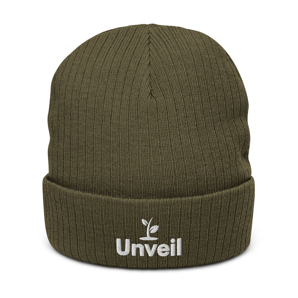 Thumbnail: Unveil Ribbed knit beanie