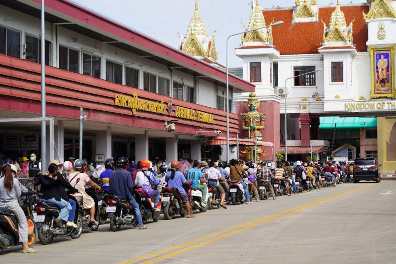 ထိုင်းနိုင်ငံထဲက ကမ္ဘောဒီးယားလုပ်သားတွေကို အတင်းအကျပ်ပြန်ပို့တာမျိုးမလုပ်ဘူးလို့ ပေထုန်တန် ပြော