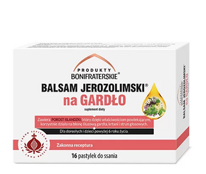 Balsam Jerozolimski – pastylki na gardło (klasyczne): świeży oddech i miękkie gardło na co dzień