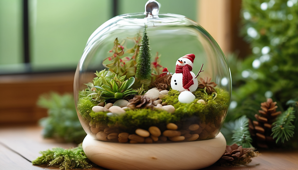 Holiday Terrarium Gift Workshop
