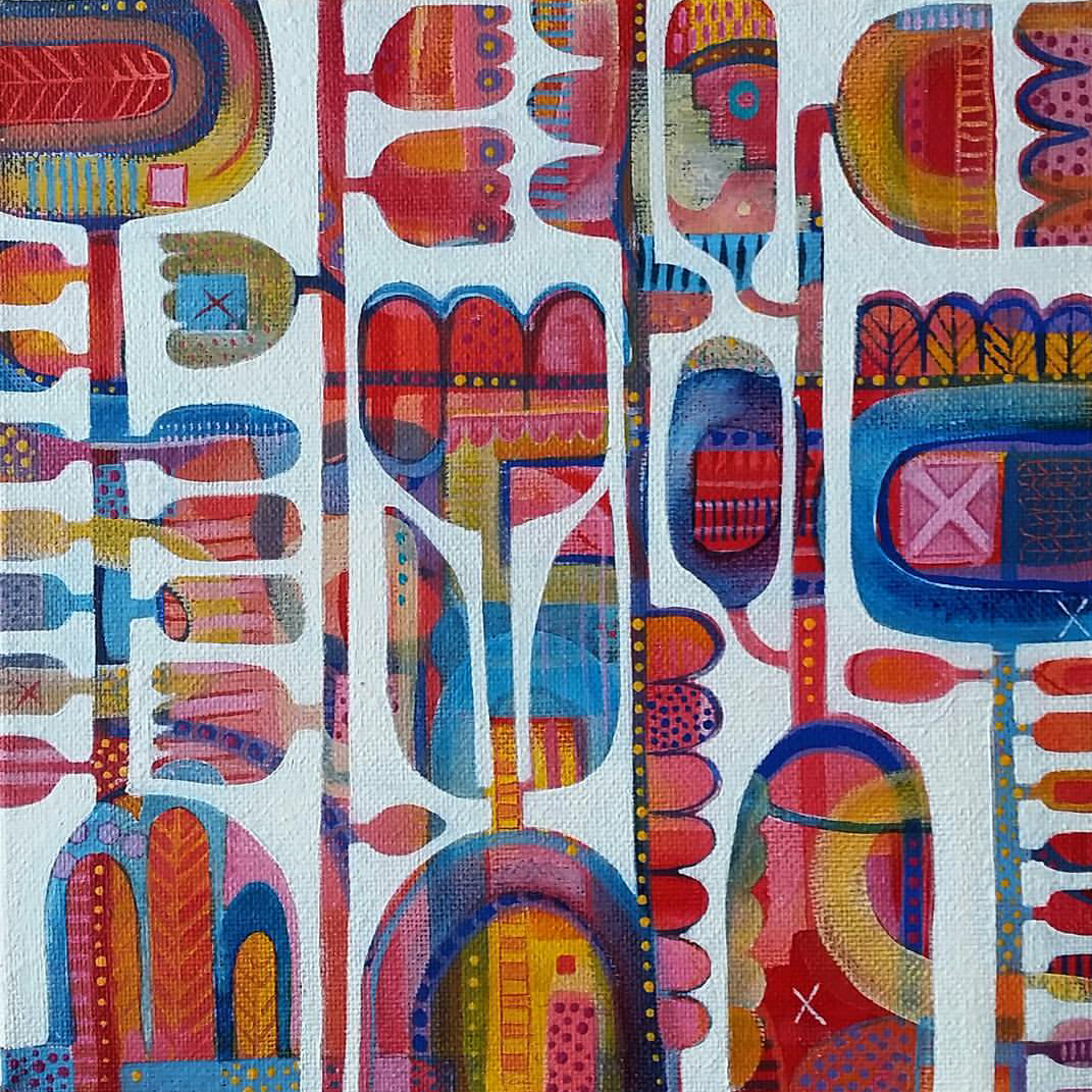 The Flower Machine $290 20x20cm