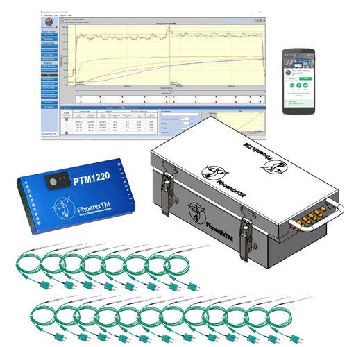 Phoenixtm 20ch Food Long Bake Temperature Profiling System Pp Systems