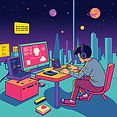 programmer, artist and game designer working together.jpg