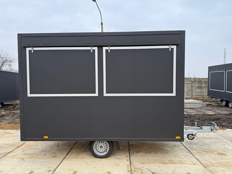 Miniatura: S3520 3,5x2m 750kg 2 OKNA, CZARNY MATT