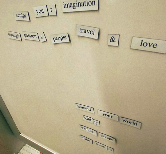 Magnetic Poetry