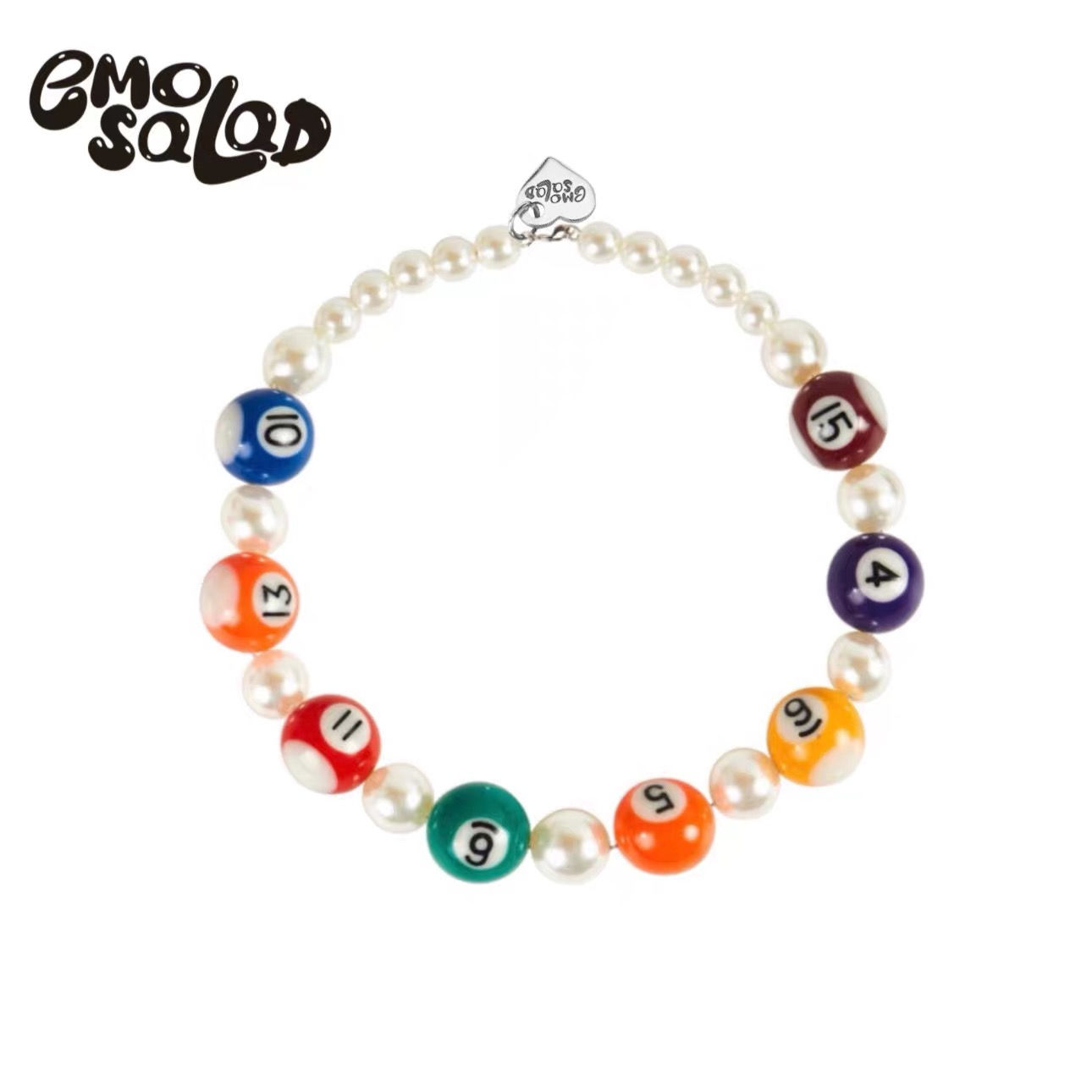 Billiards necklace