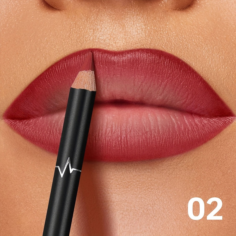 Thumbnail: Pudaier 6-Color Waterproof Matte Lip Liner - Long-Lasting, Non-Transfer Formula,