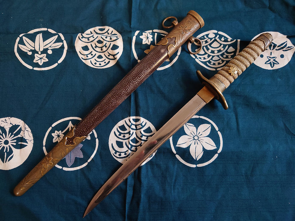 Dague d'officier de la marine impériale japonaise Rayskin