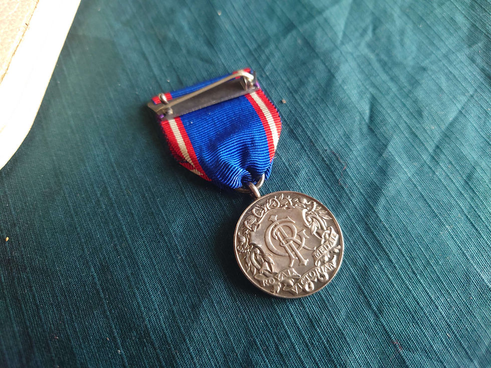 Thumbnail: Royal Victorian Medal KGV with original case