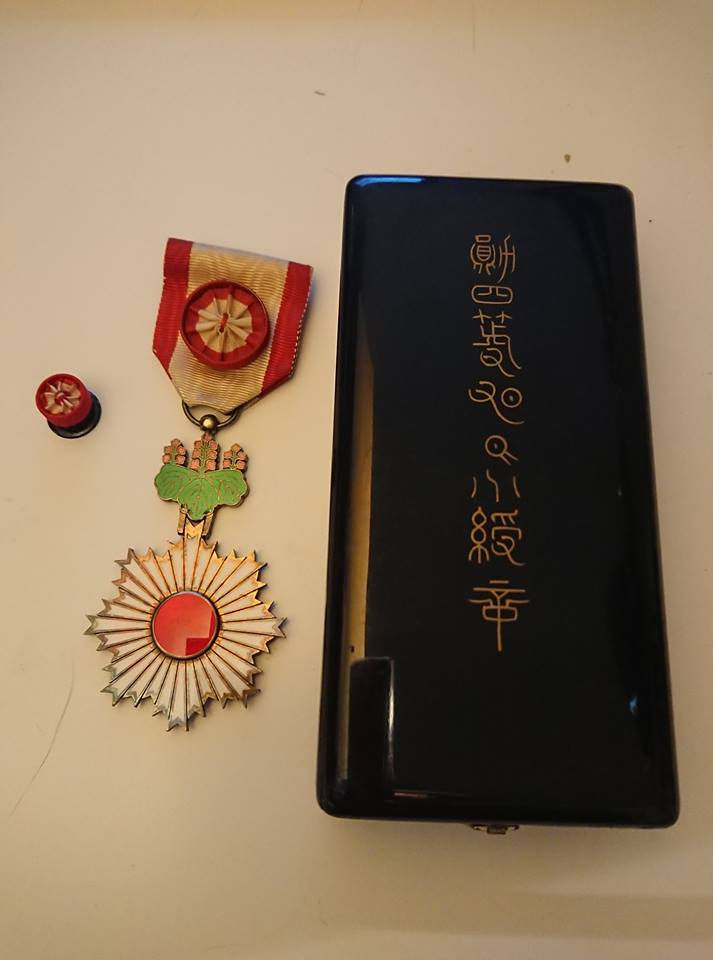 Ordre du Soleil Levant 4e Classe