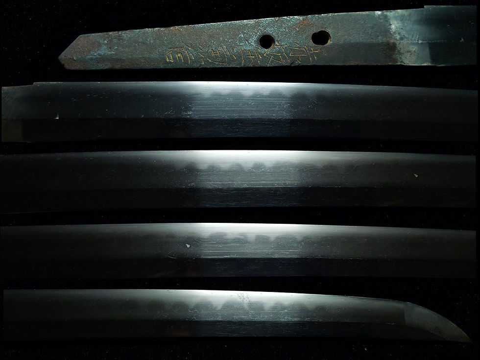 Thumbnail: 16th Century Signed 赤坂住兼信 IJN Kaigunto