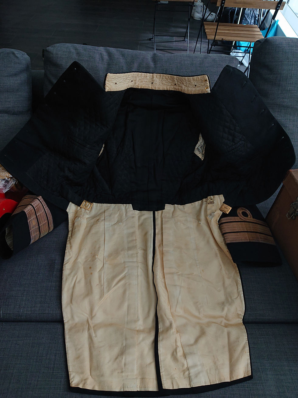 Miniature : Full Set of Imperial Japanese Navy Grand Uniform Rear Admiral