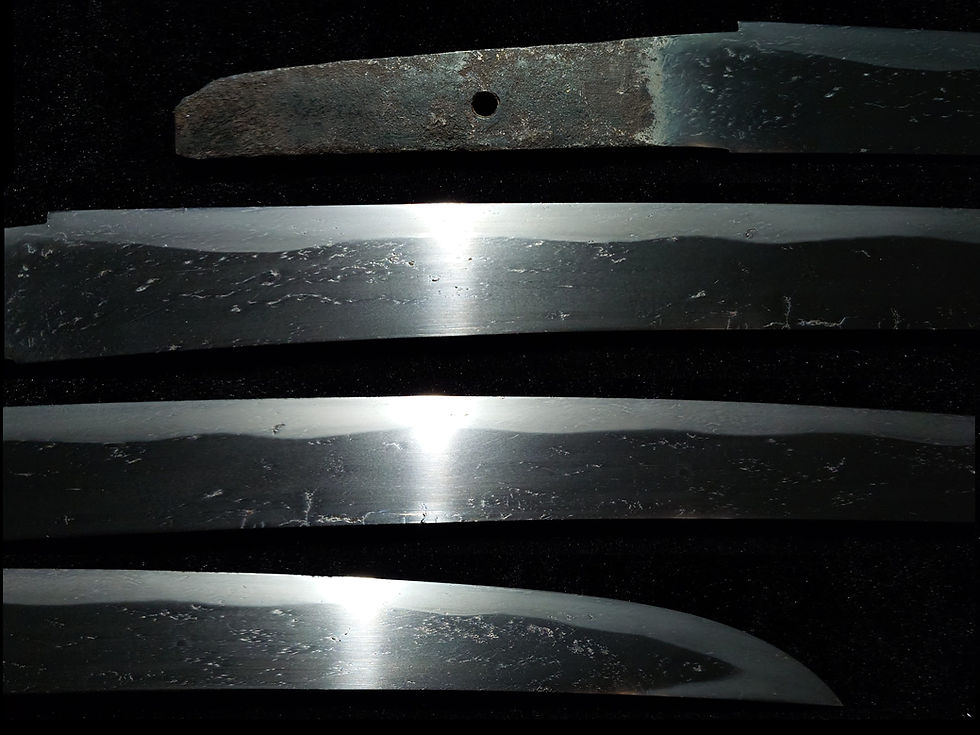 Thumbnail: Mumei Sun-nobi Tanto, Koto Period