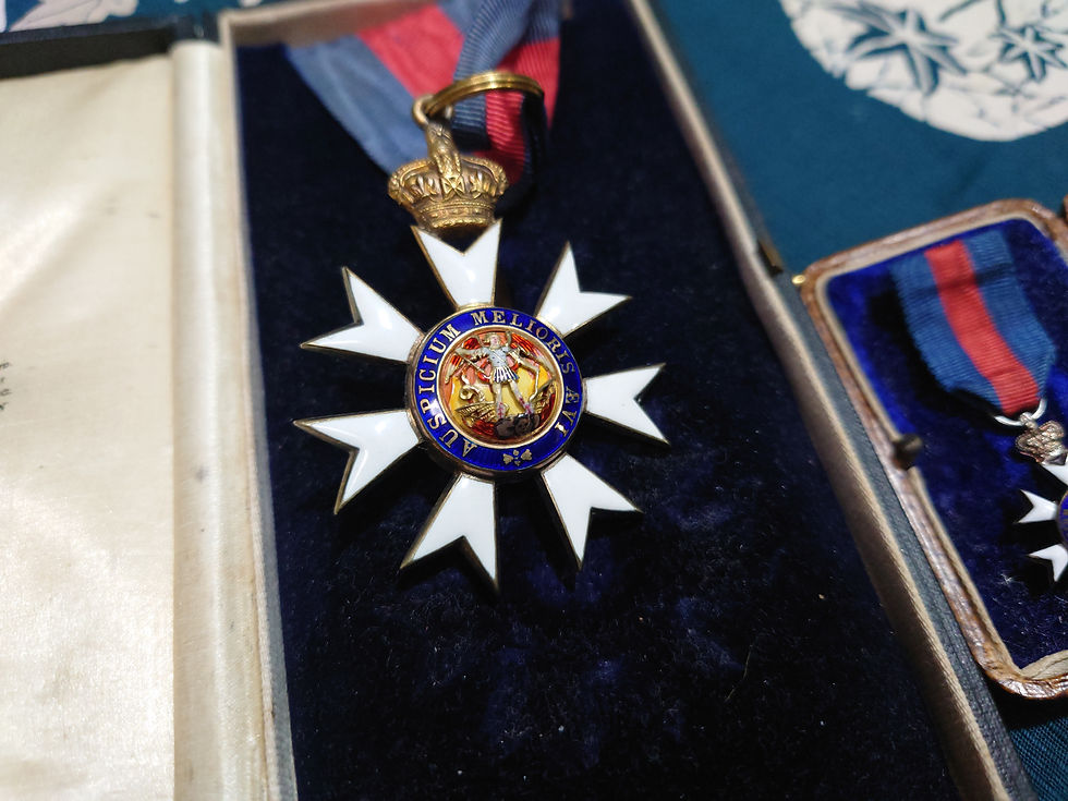 Thumbnail: The Most Distinguished Order of Saint Michael and Saint George Companion C.M.G.