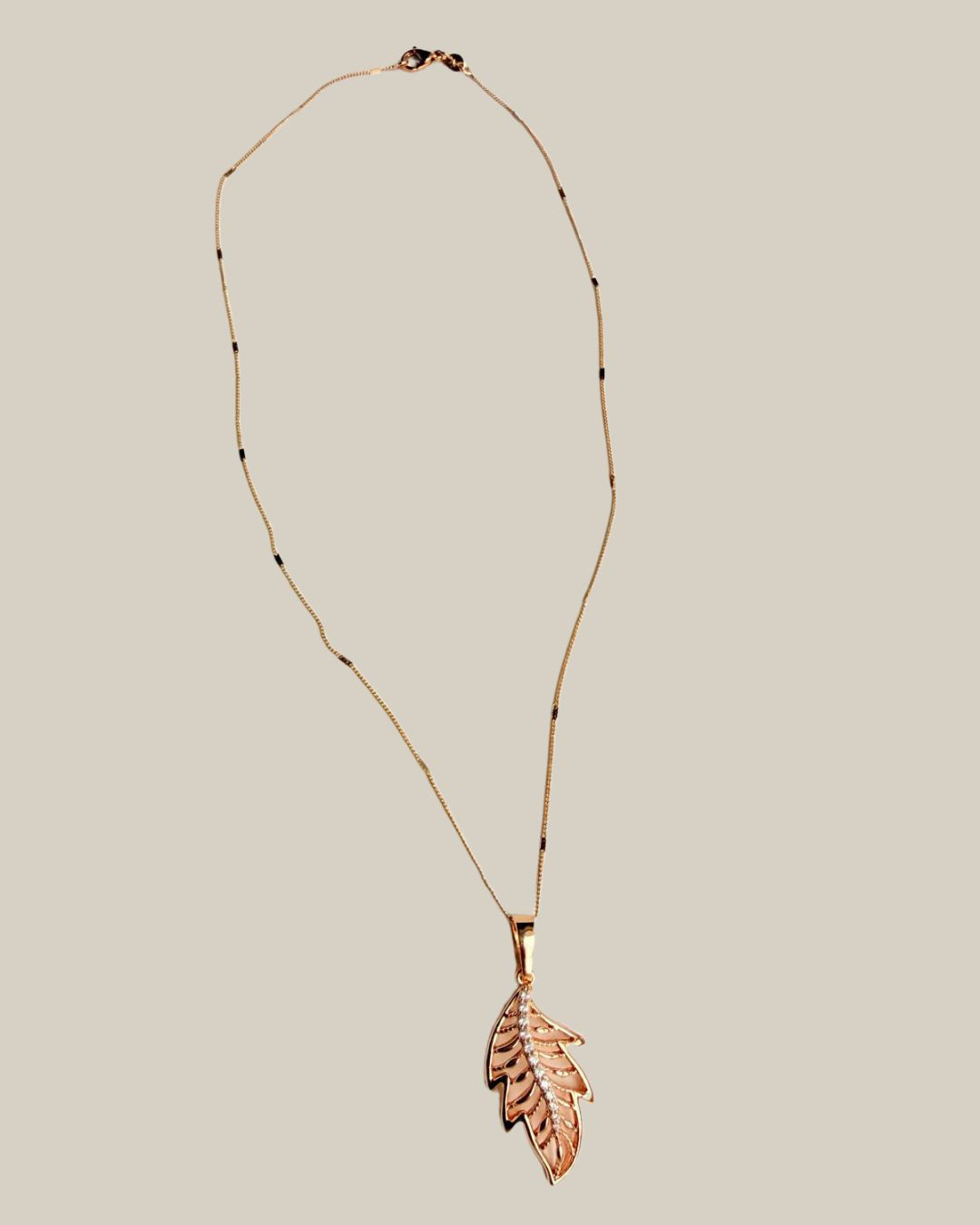 Golden Leaf Necklace