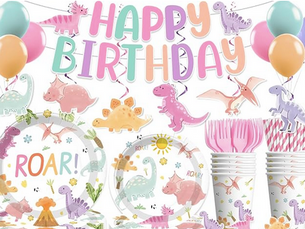 Best Dinosaur Birthday Party Ideas + Amazon Decorations, Games & Supplies