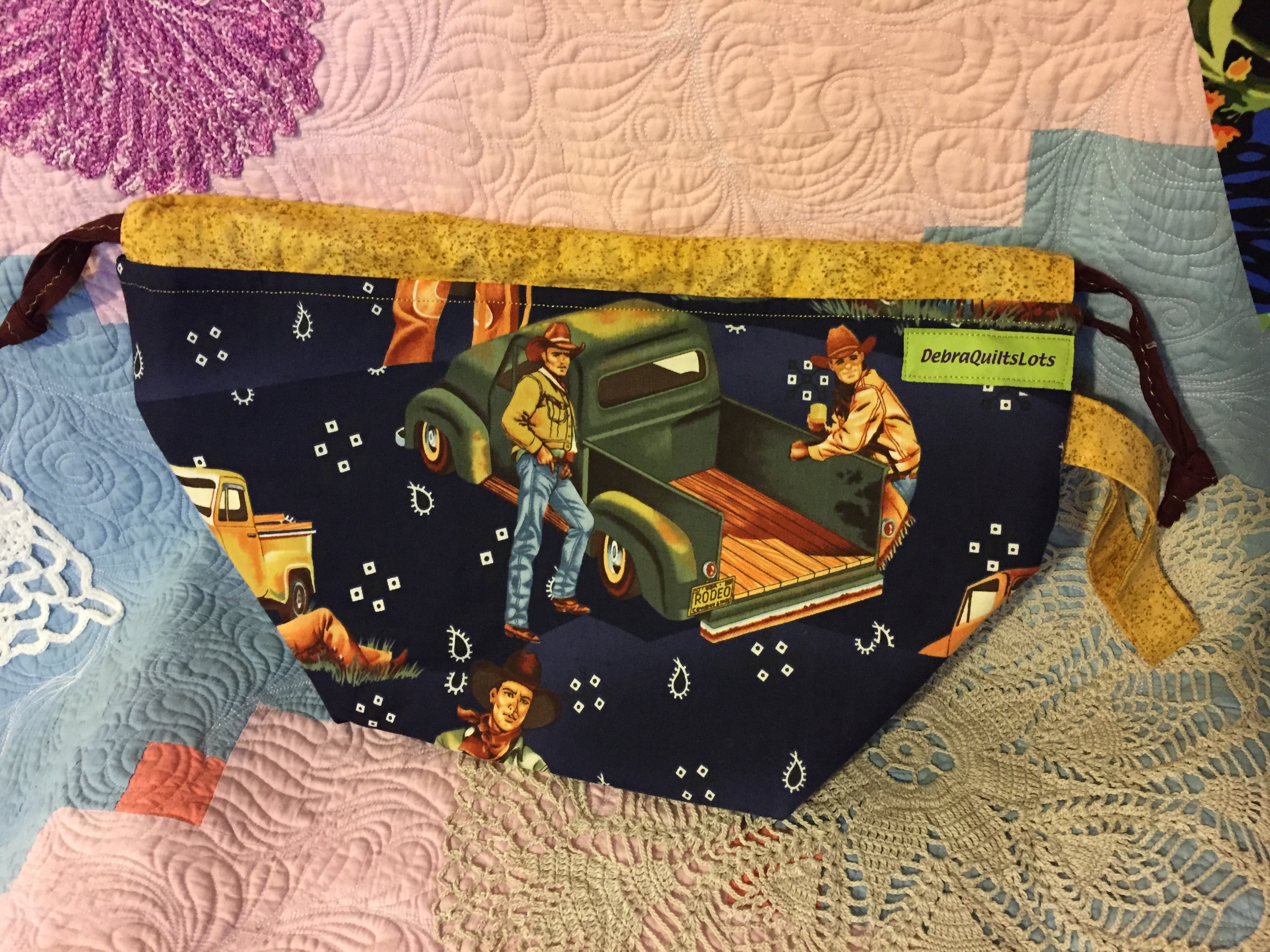 Cowboys Sock Size bag