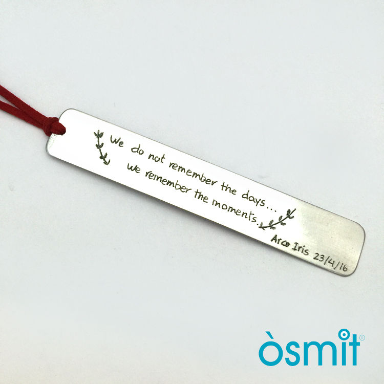 Miniatura: Punto de libro grabado