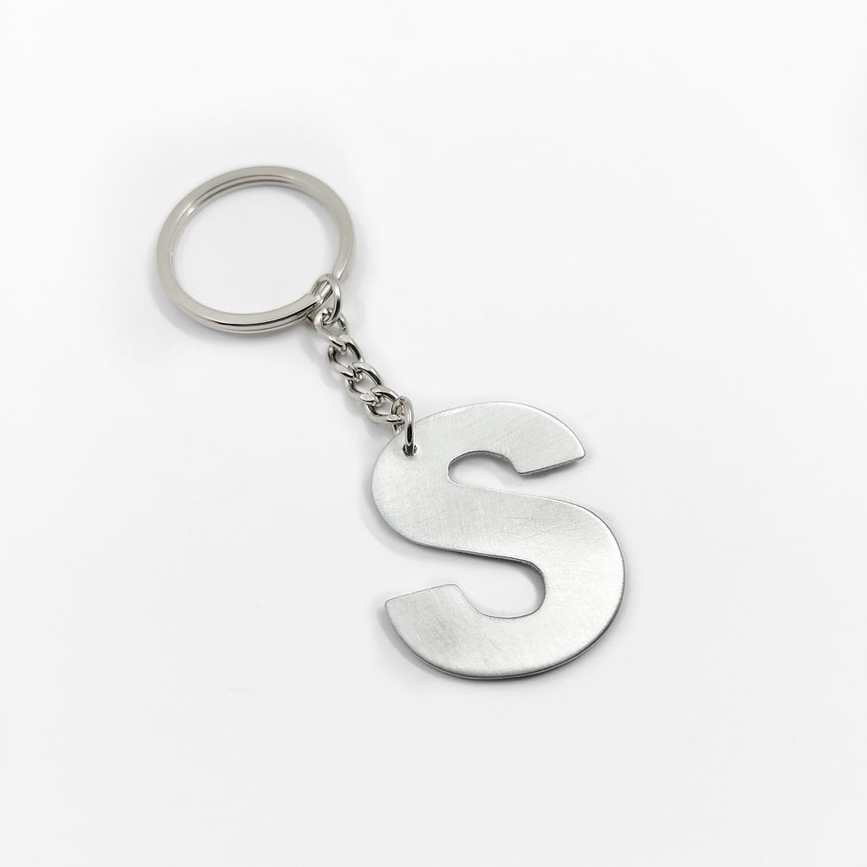 Miniatura: Llavero personalizado inicial