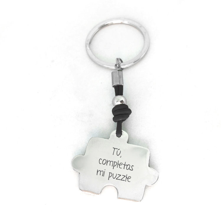 Miniatura: Llavero personalizado puzle