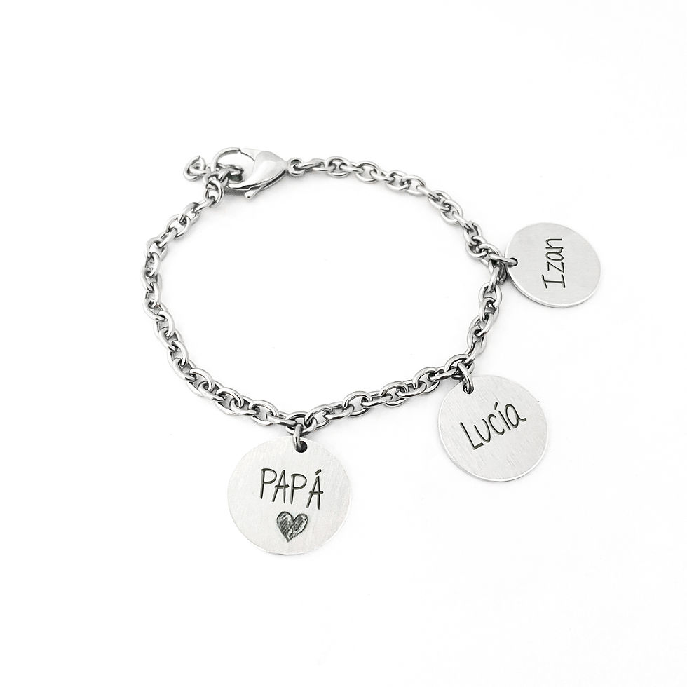 pulsera personalizada cadena para hombre osmit joies