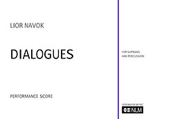 "Dialogues" for soprano and percussion