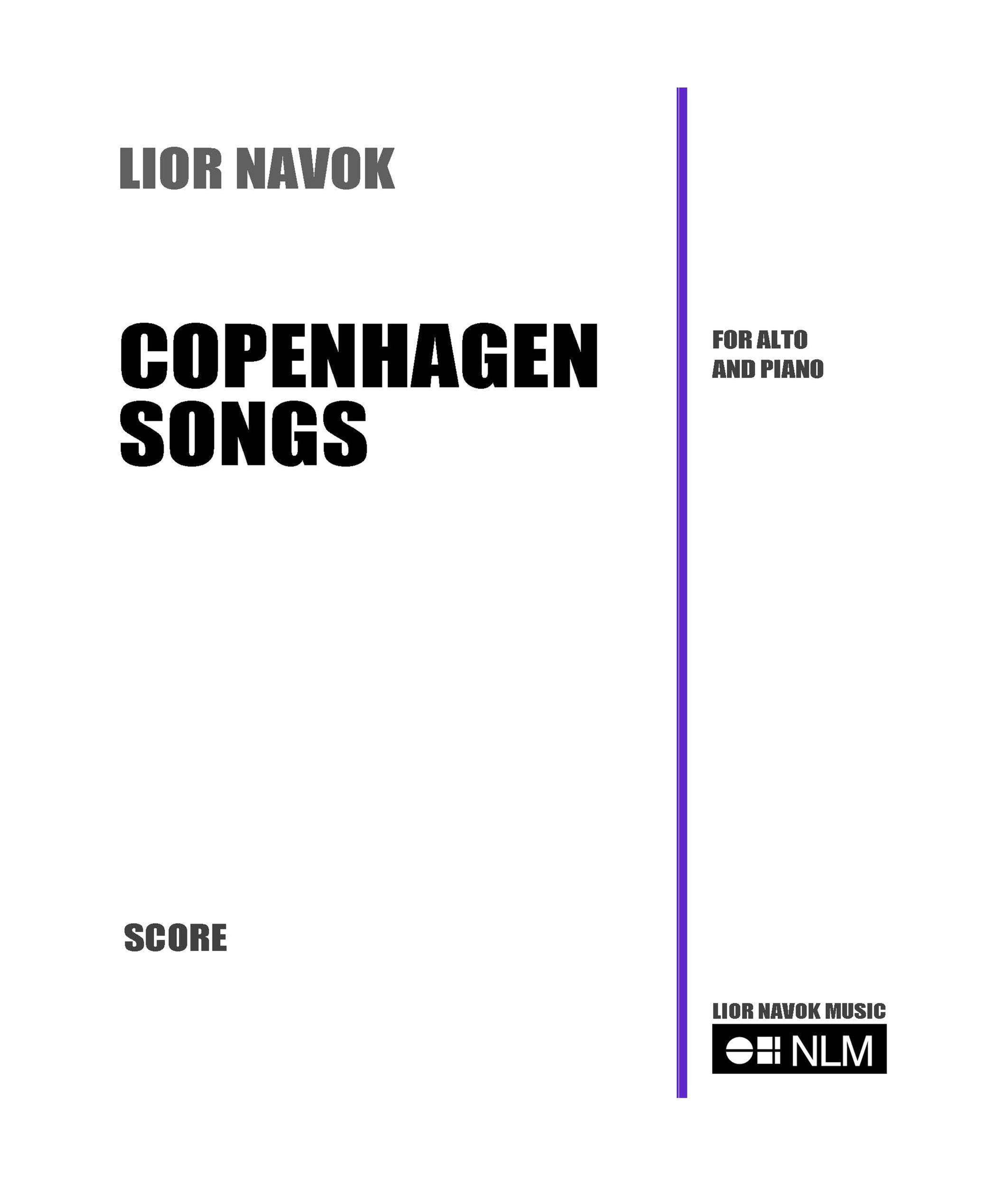 COPENHAGEN SONGS Leah Goldberg