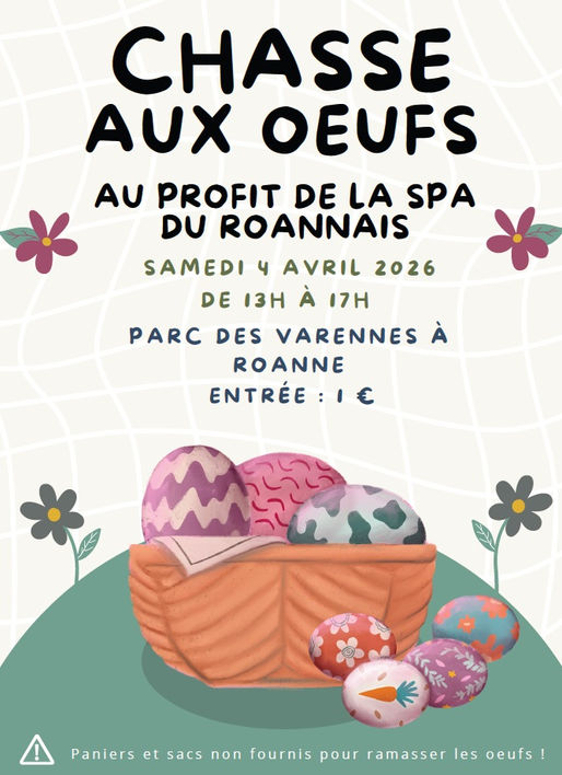 Chasse aux œufs 4 avril Parc Varennes
