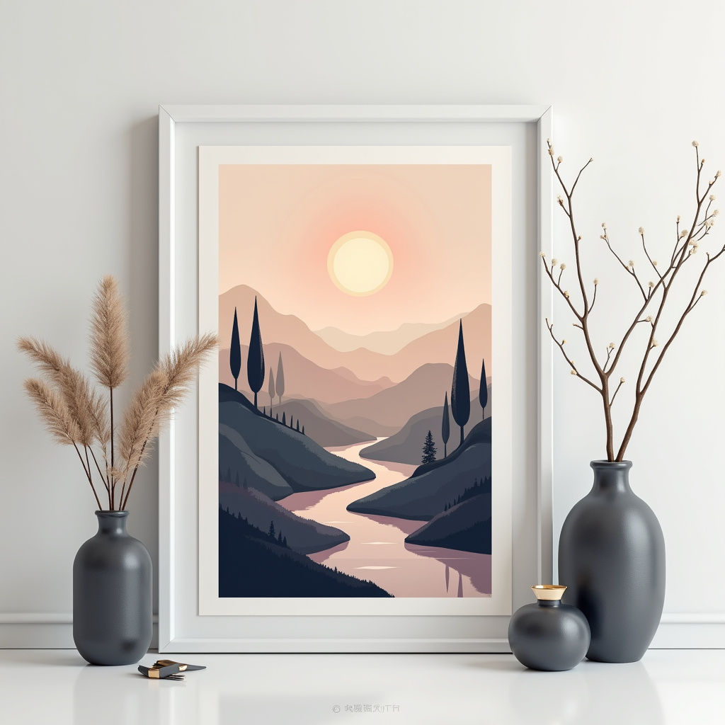 幻想的な風景 ポスター
