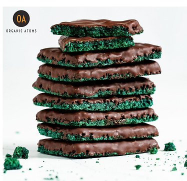 cookies spirulina