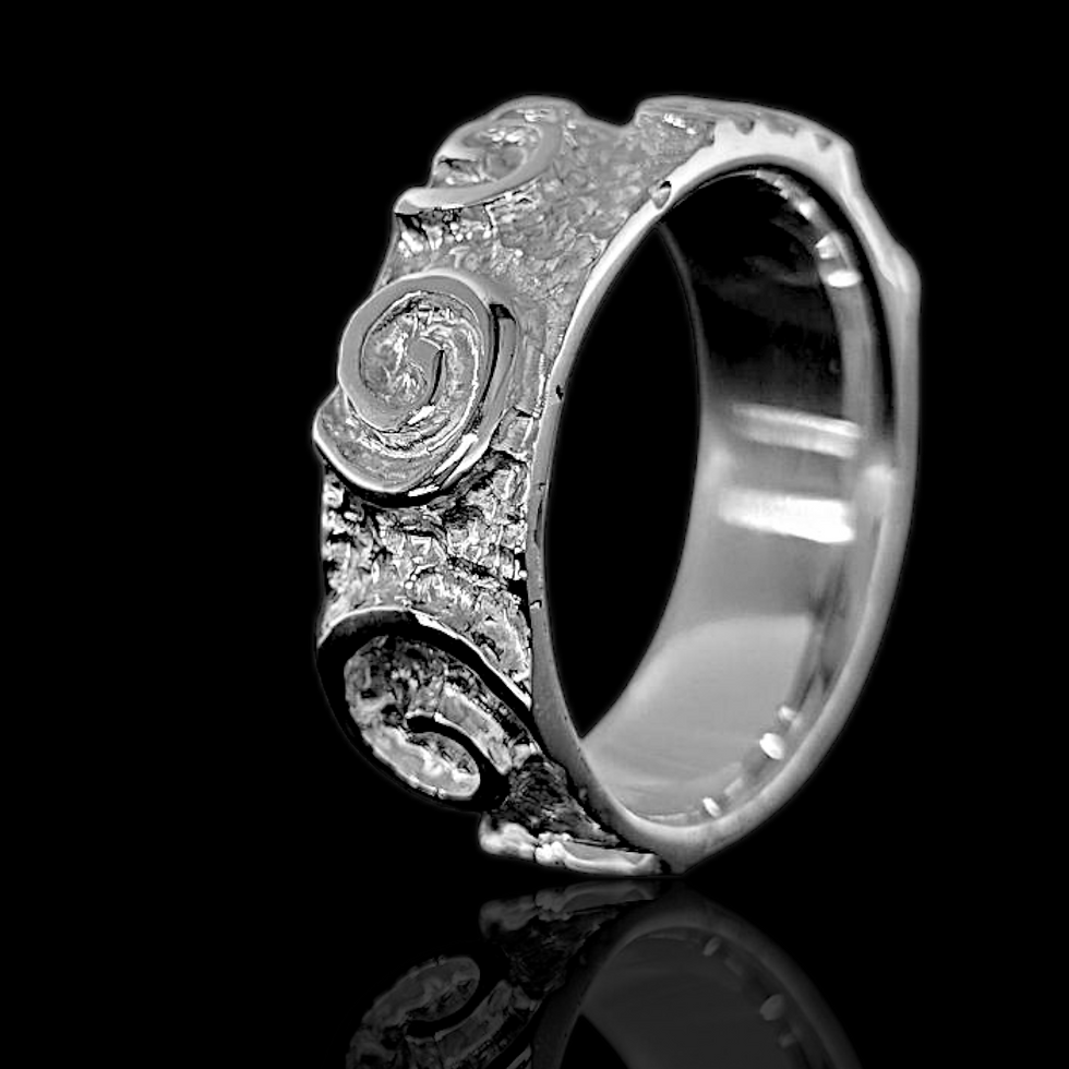 Thumbnail: Newgrange Spiral Ring standing