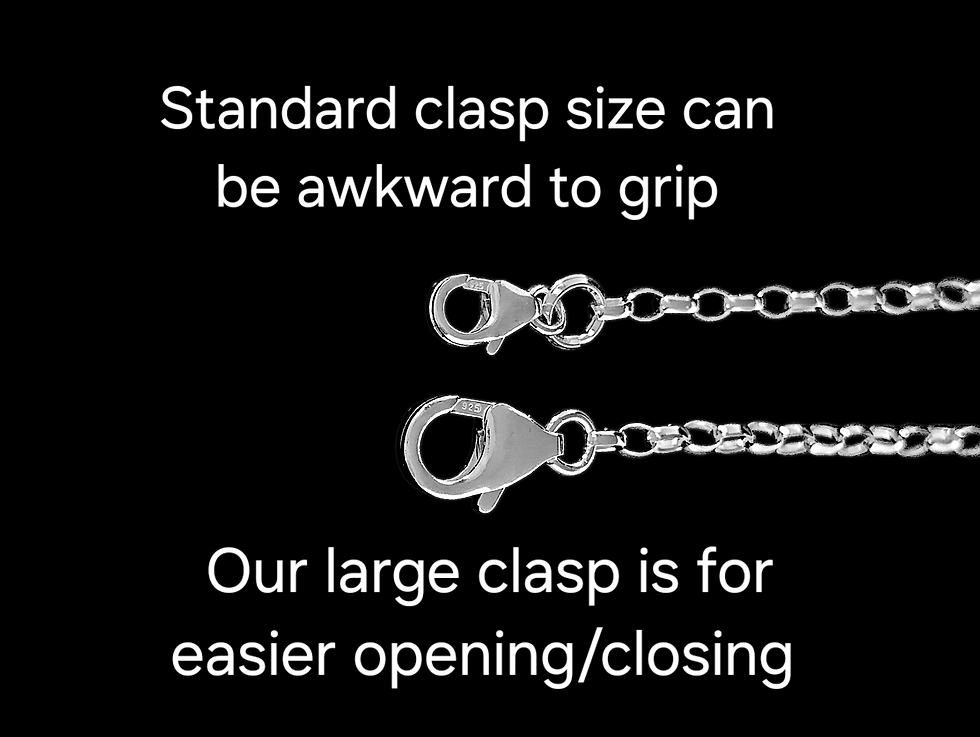Thumbnail: clasp size comparison view