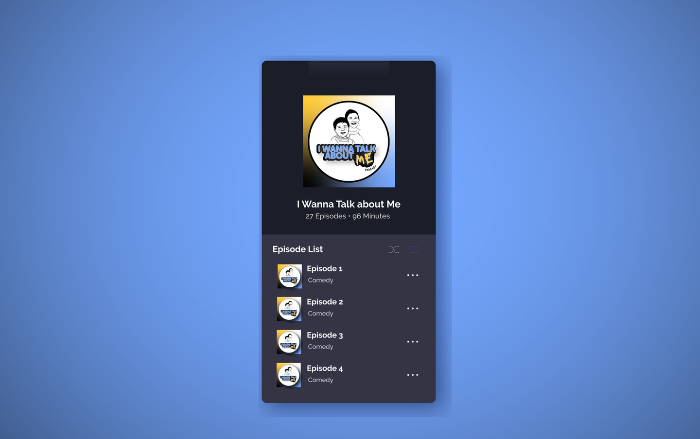 Playlist of Episodes