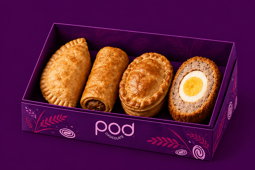 POD Pastries Product Packaging