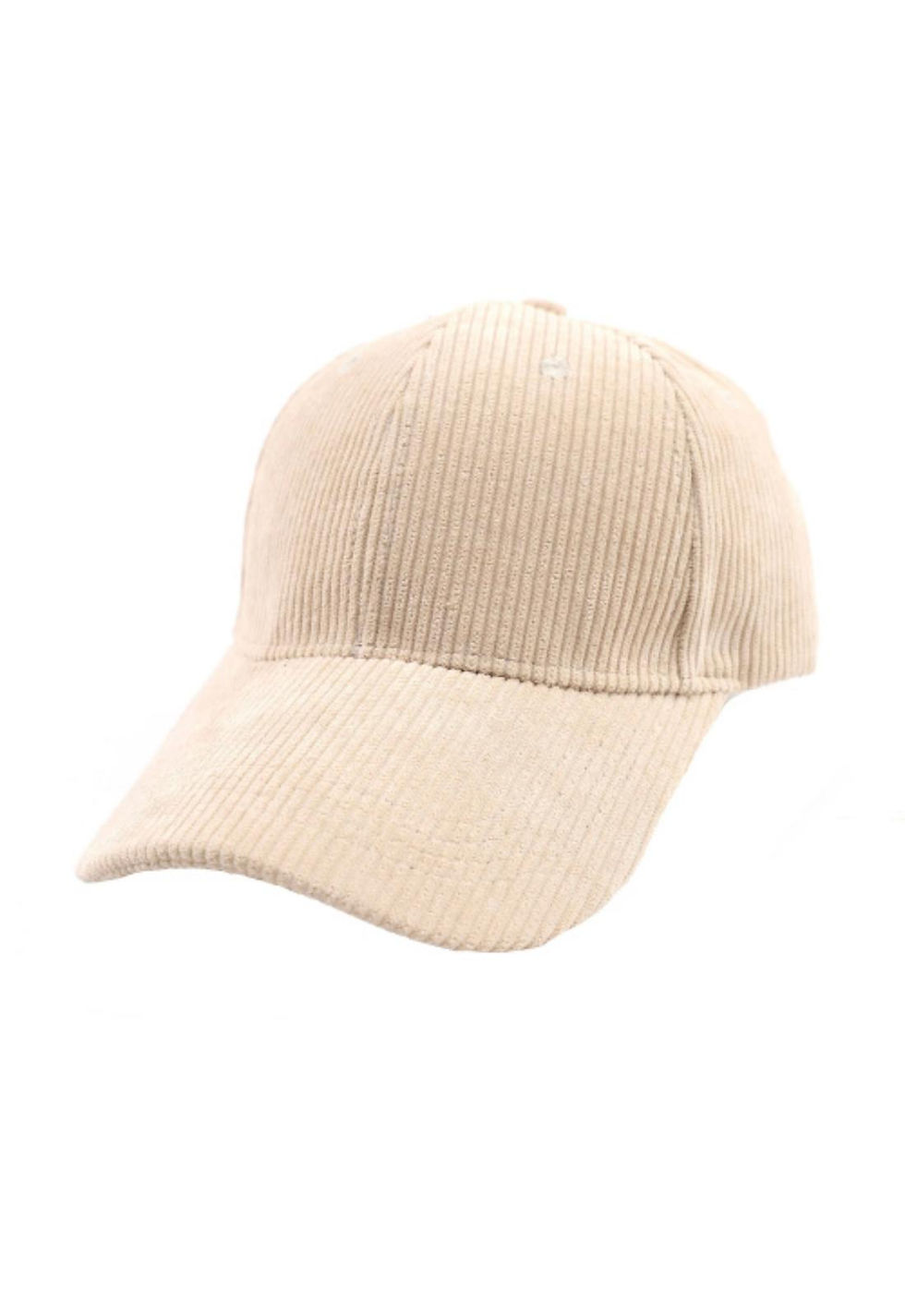 Miniature : casquette velours côtelé unie beige